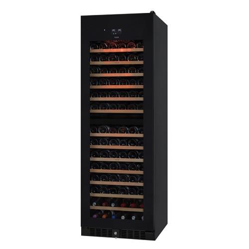 【標準設置料金込】【長期保証付】さくら製作所 SV155 ブラック SVシリーズ ワインセラー 410L 155本収納 右開き