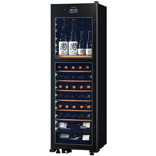 【標準設置料金込】さくら製作所 LX63DM2Z-RH-B ブラック ワインセラー 63本収納 右開き