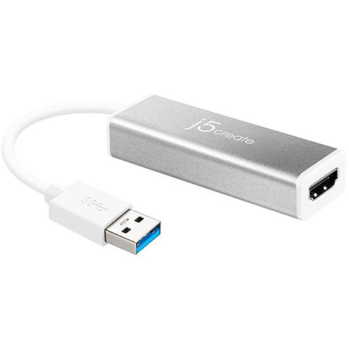 ジェイファイブ クリエイト JUA355 USB 3.0 to HDMI スリムディスプレイアダプター