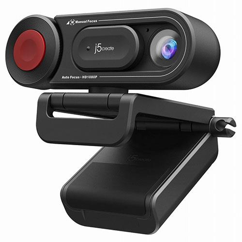 ジェイファイブ クリエイト JVU250 ブラック AF/MF切替 書画カメラ機能搭載 USBフルHD Webカメラ