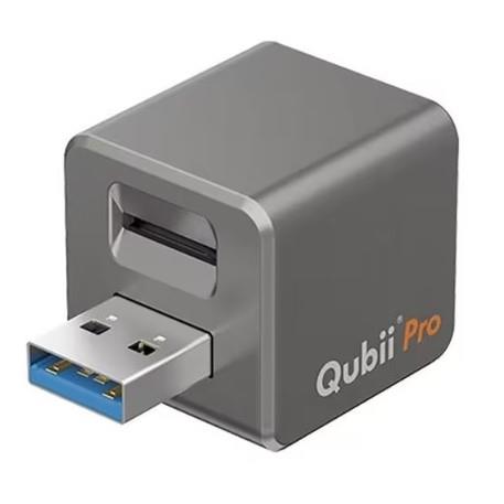 maktar MKPQS-SG スペースグレイ Qubii Pro iPhone/iPad用 バックアップストレージ