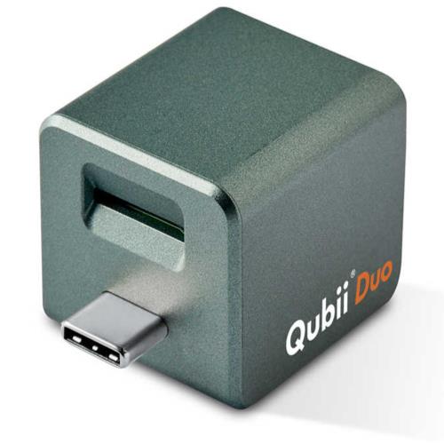 maktar MKPQC-MG ミッドナイトグリーン Qubii Duo iOS&Android両用カードリーダー