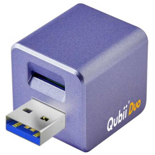 maktar MKPQD-PP パープル Qubii Duo iOS&Android両用カードリーダー