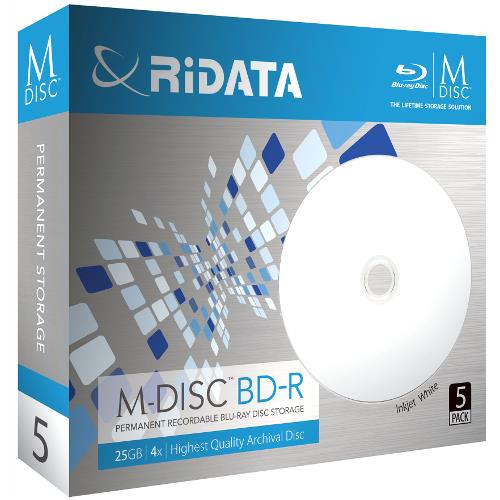 ライテック M-BDR25GB.PW5P データ用 BD-R 25GB 一回(追記) 記録 プリンタブル 4倍速 5枚 ブルーレイディスク