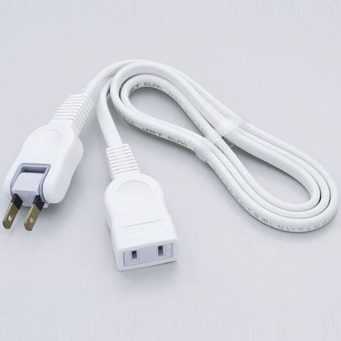 エルパ(ELPA) 延長コード 2m W-1512NB-W(ホワイト)