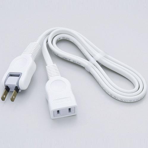 エルパ(ELPA) 延長コード 3m W-1513NB-W(ホワイト)