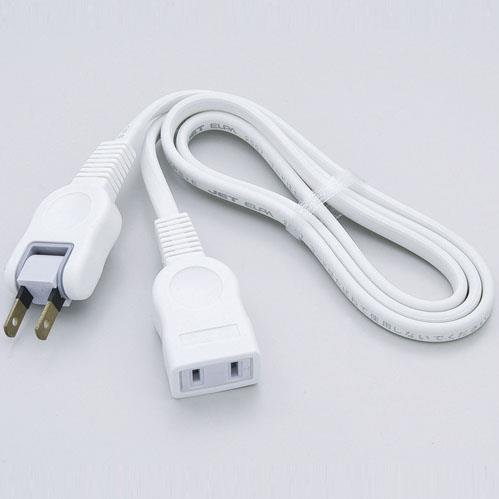 エルパ(ELPA) 延長コード 5m W-1515NB-W(ホワイト)