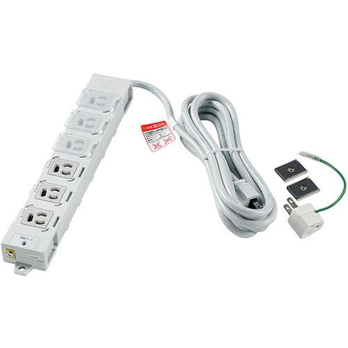 エルパ(ELPA) カバー付事務所向けタップ 6個口 3m OAT-JPC63B