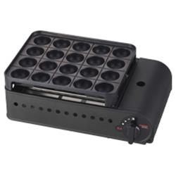 イワタニ(Iwatani) CB-ETK-2 マットブラック カセットガスたこ焼器 炎たこII