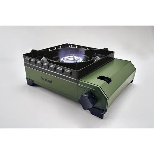 イワタニ(Iwatani) CB-ODX-1-OL オリーブ カセットコンロ カセットフー「タフまる」