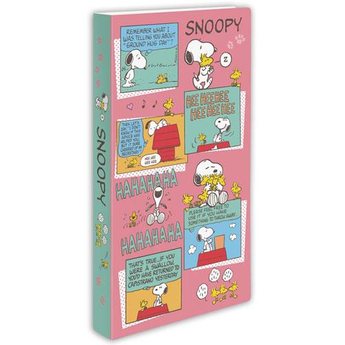 ナカバヤシ PMX-120-8-2(ピンク) PMXポケットアルバム120 スヌーピー