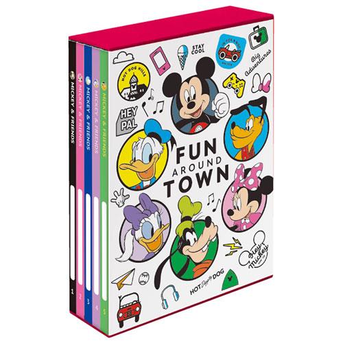 ナカバヤシ ｱ-PL-1031-1 5冊BOXアルバム ミッキー&フレンズ1