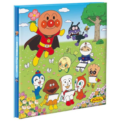 ナカバヤシ ｱA-LP-102-1 フエルアルバム L アートフル台紙(柄入り) アンパンマン おえかき