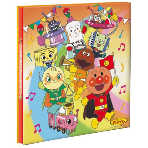 ナカバヤシ ｱA-LP-102-2 フエルアルバム L アートフル台紙 柄入り アンパンマン マーチ