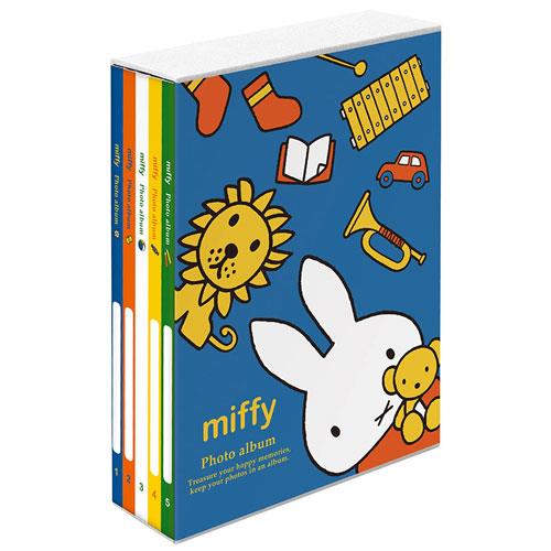 ナカバヤシ ｱ-PL-1031-9 5冊BOXアルバム ミッフィー