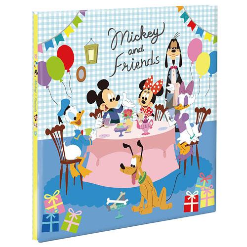 ナカバヤシ A-LP-142 Lフエル プラコート台紙 白 10枚 ミッキー&フレンズB アルバム