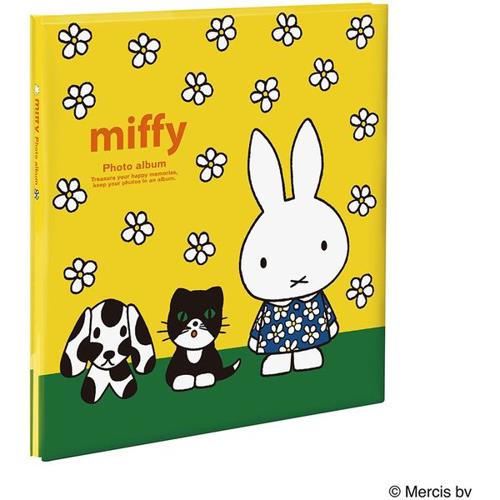 ナカバヤシ A-LP-147(ミッフィー イエロー) Lフエル プラコート台紙 白 10枚