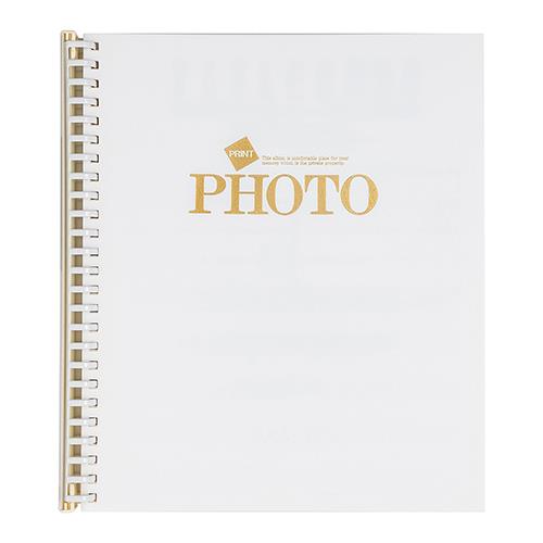 ナカバヤシ ｱL-JHO2-121-W シロ ライトアルバム ジムシリーズ ライトフォート