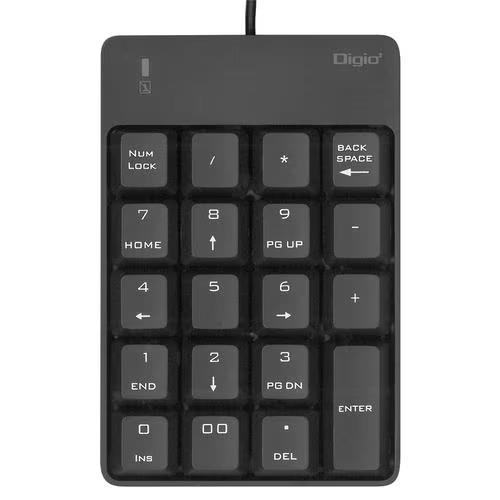 ナカバヤシ TNK-SU234BK ブラック USB有線テンキー