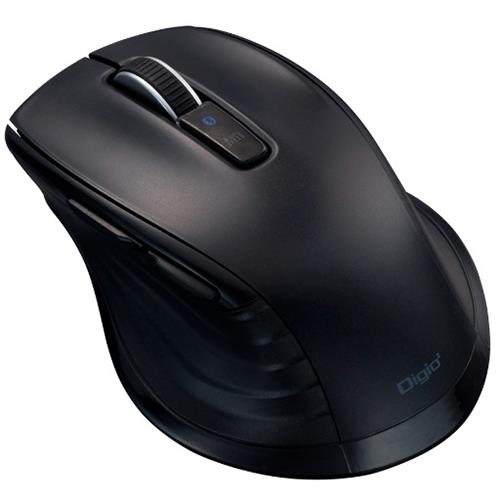 ナカバヤシ MUS-BKF228BK ブラック F_line Bluetooth静音5ボタンBlueLEDマウス