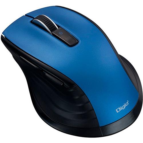 ナカバヤシ MUS-BKF228BL ブルー F_line Bluetooth静音5ボタンBlueLEDマウス