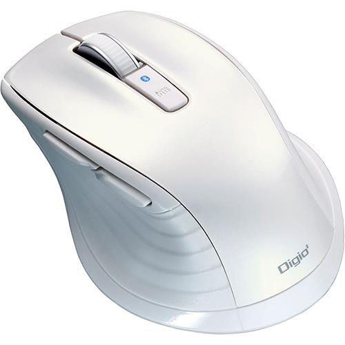 ナカバヤシ MUS-BKF228W(ホワイト) F_line Bluetooth静音5ボタンBlueLEDマウス