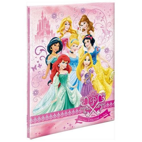ナカバヤシ A4P-150-3 ディズニー プリンセス フエルアルバム A4 プラコート台紙 白