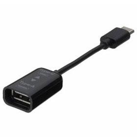 ナカバヤシ ZUH-CAR201BK(ブラック) USB2.0 A-C変換ケーブル 0.1m