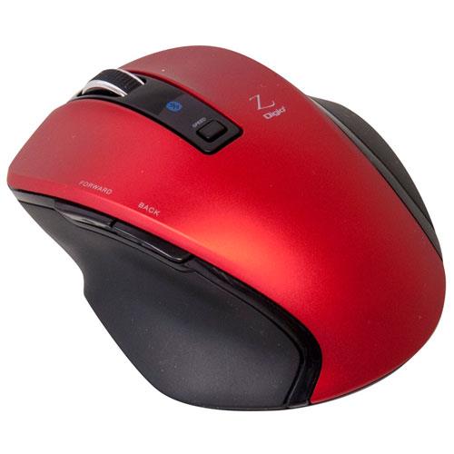 ナカバヤシ MUS-BKF121R レッド Bluetooth 小型 5ボタンBlueLEDマウス