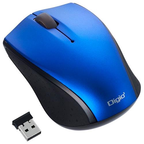 ナカバヤシ MUS-RKT160BL(ブルー) USB BlueLEDマウス 3ボタン