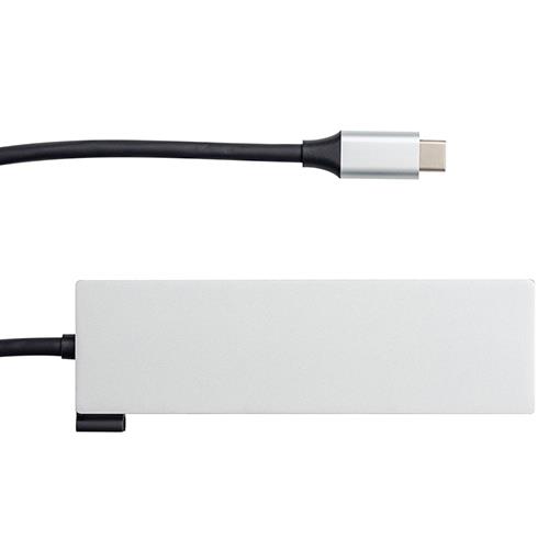 ナカバヤシ UD-C01-LSL シルバー PD対応Type-Cアルミドッキングステーション50cm STIXシリーズ