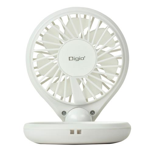 ナカバヤシ UA-056W(ホワイト) ミラー付きコンパクトファン