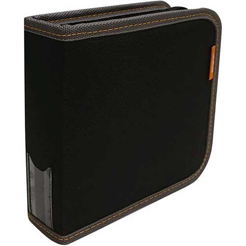 ナカバヤシ CD-091-24-BK(ブラック) CD/DVDケース24枚入り