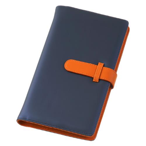 ナカバヤシ BD-092-48NB(ネイビー) Blu-ray対応 48枚収納 ディスクケース