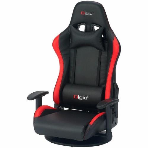 ナカバヤシ GMF-101-R レッド ゲーミングフロアチェア