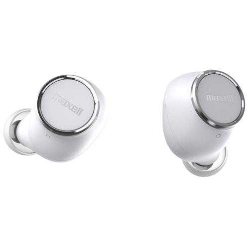 マクセル(maxell) MXH-BTW2000WS(ホワイト×シルバー) Bluetooth対応完全ワイヤレスカナル型ヘッドホン