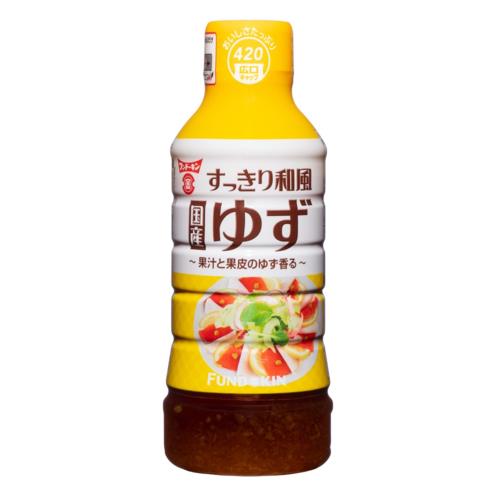 フンドーキン 420MLシリーズ すっきり和風国産ゆずドレッシング 420ml