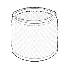 パナソニック(Panasonic) FE-ZHG10 ナノイー加湿発生機 湿空気清浄機用 加湿 交換フィルタ― 1個