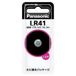 パナソニック(Panasonic) LR41P アルカリボタン電池 1.5V 1個
