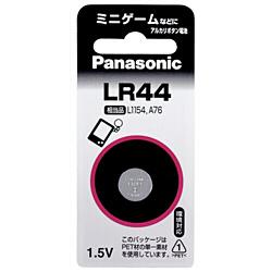 パナソニック(Panasonic) LR44P アルカリボタン電池 1.5V 1個