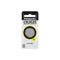 パナソニック(Panasonic) CR2025P コイン形リチウム電池 3V 1個