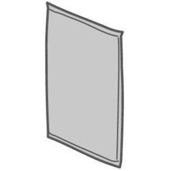 パナソニック(Panasonic) F-ZDJD30 空気清浄機用 脱臭 交換フィルタ― 1枚