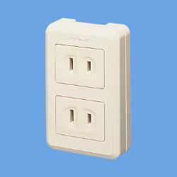 パナソニック(Panasonic) WKS112P 露出ダブルコンセント