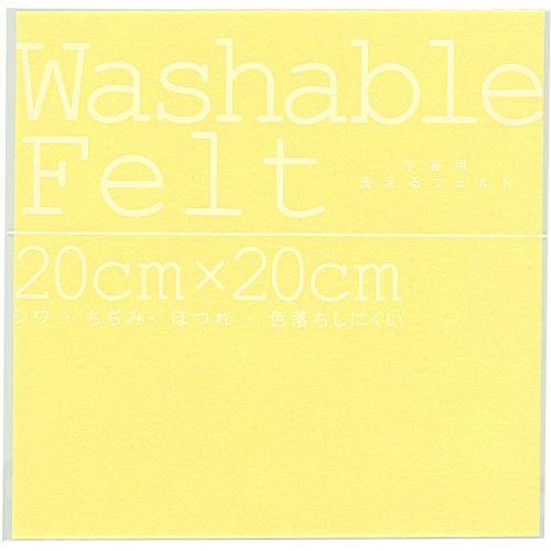 アーテック (株)ミササ ウォッシャブルフェルトライトイエロー 50818