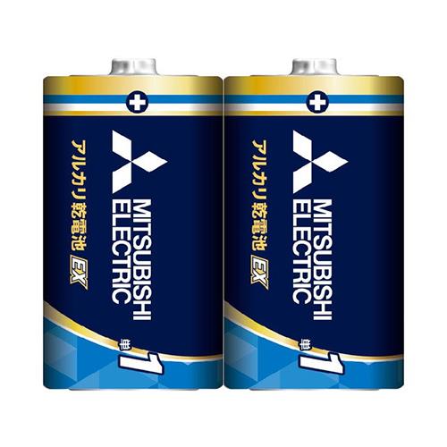 三菱(MITSUBISHI) LR20EXR/2S アルカリ乾電池 単1形 2本パック