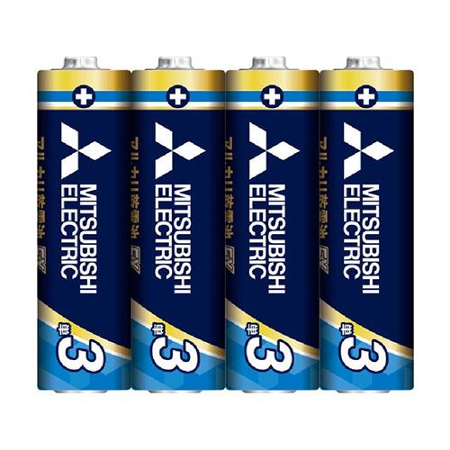 三菱(MITSUBISHI) LR6EXR/4S アルカリ乾電池 単3形 4本パック
