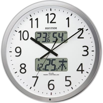 RHYTHM(リズム) 4FN403SR19 プログラムカレンダー403SR 電波掛け時計