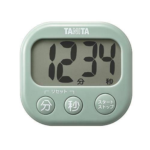 タニタ(TANITA) TD-429 セージグリーン 抗菌でか見えタイマー