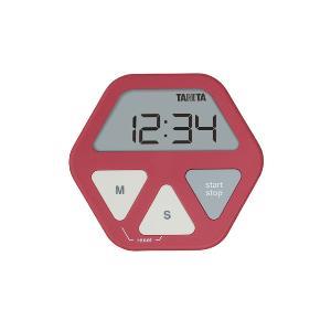 タニタ(TANITA) TD-410-RD ガラスにつくタイマー レッド