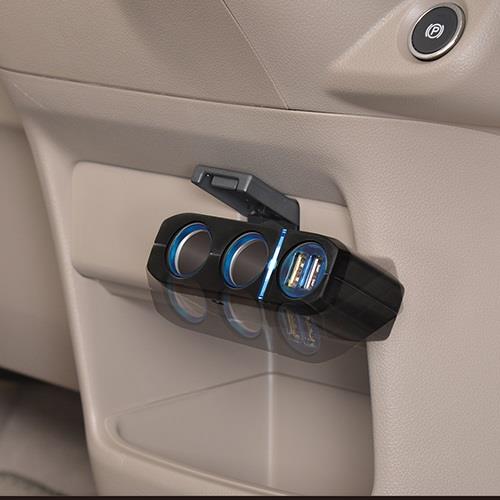 PGA F276 ブラック 2DC+2USBダイレクトソケット